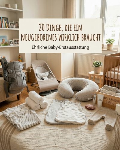 20 Dinge für die Baby-Erstausstattung, die wir wirklich genutzt haben – und was unnötig war